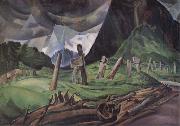 Emily Carr Vanquished oil painting reproduction